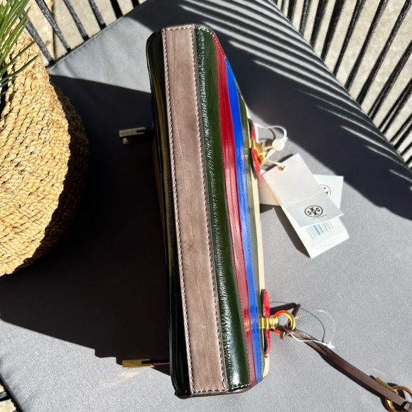 Tory Burch LEE RADZIWILL SHOULDER BAG
COLORED-BLOCK NWT - Picture 12 of 15